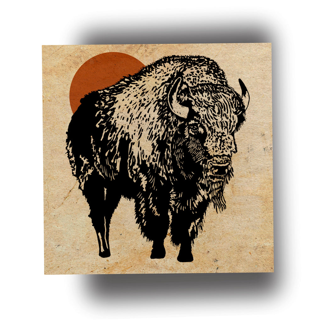 Let's Go Buffalo - (Art Print) 12x12