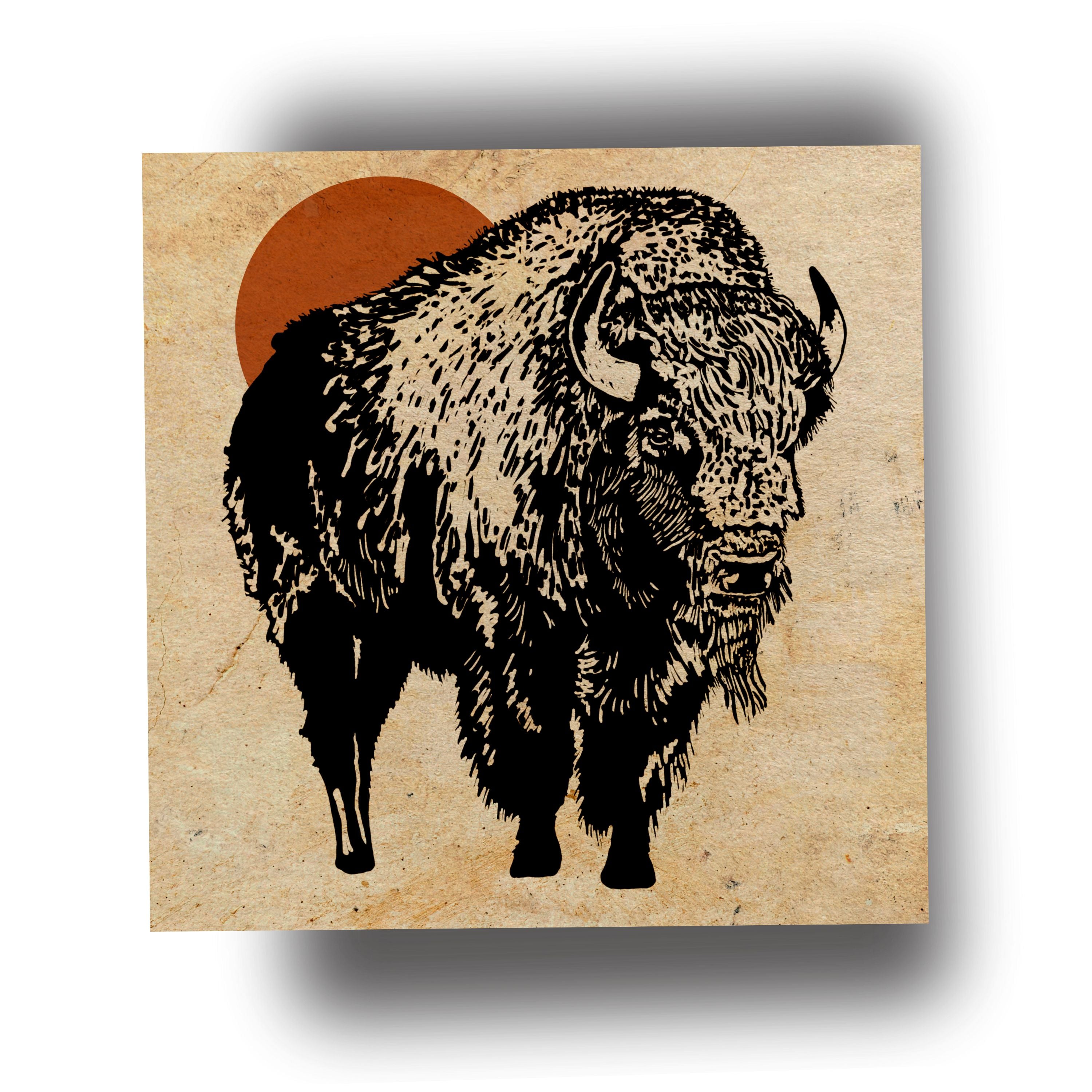 Let's Go Buffalo - (Art Print) 12x12