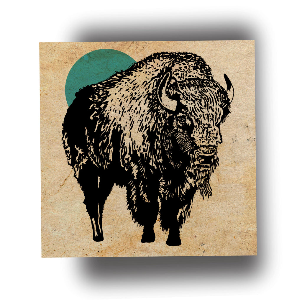 Let's Go Buffalo - (Art Print) 12x12