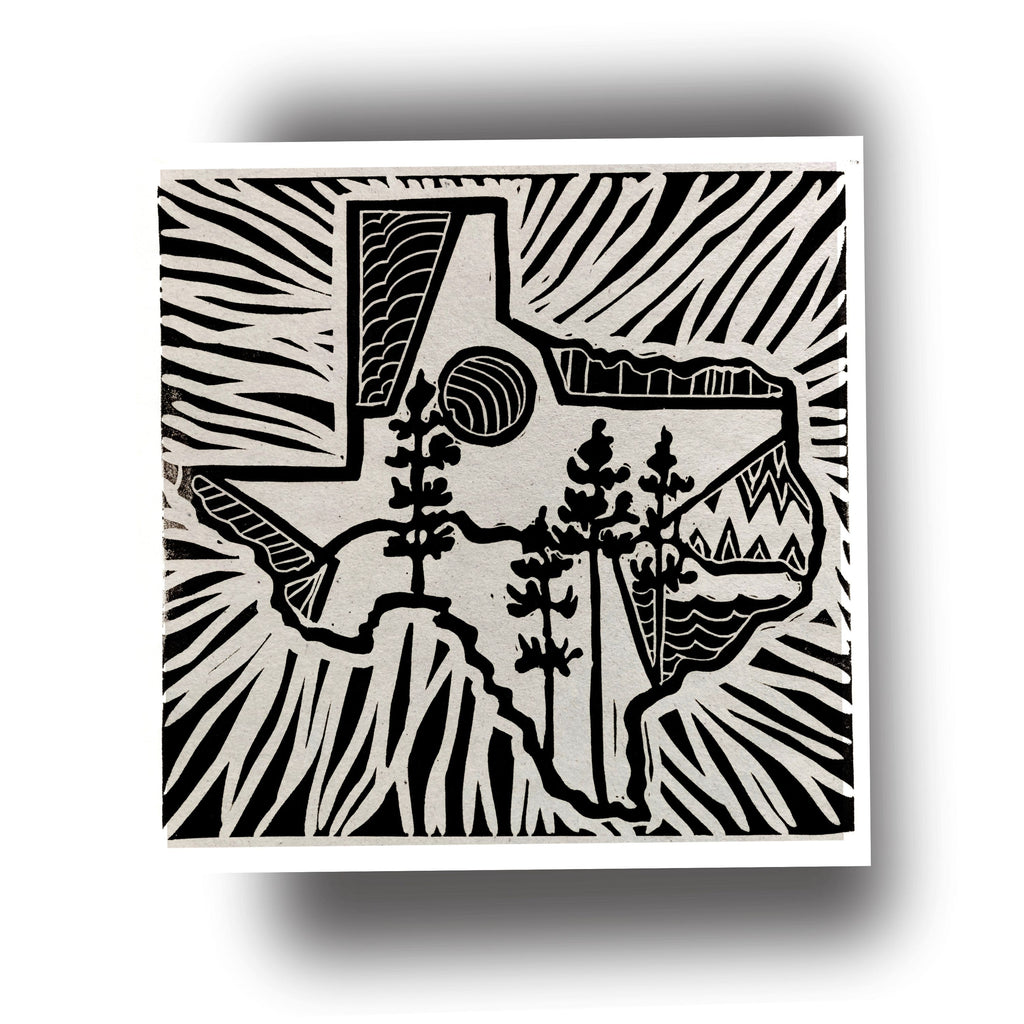 The Great State - BW (Art Print)