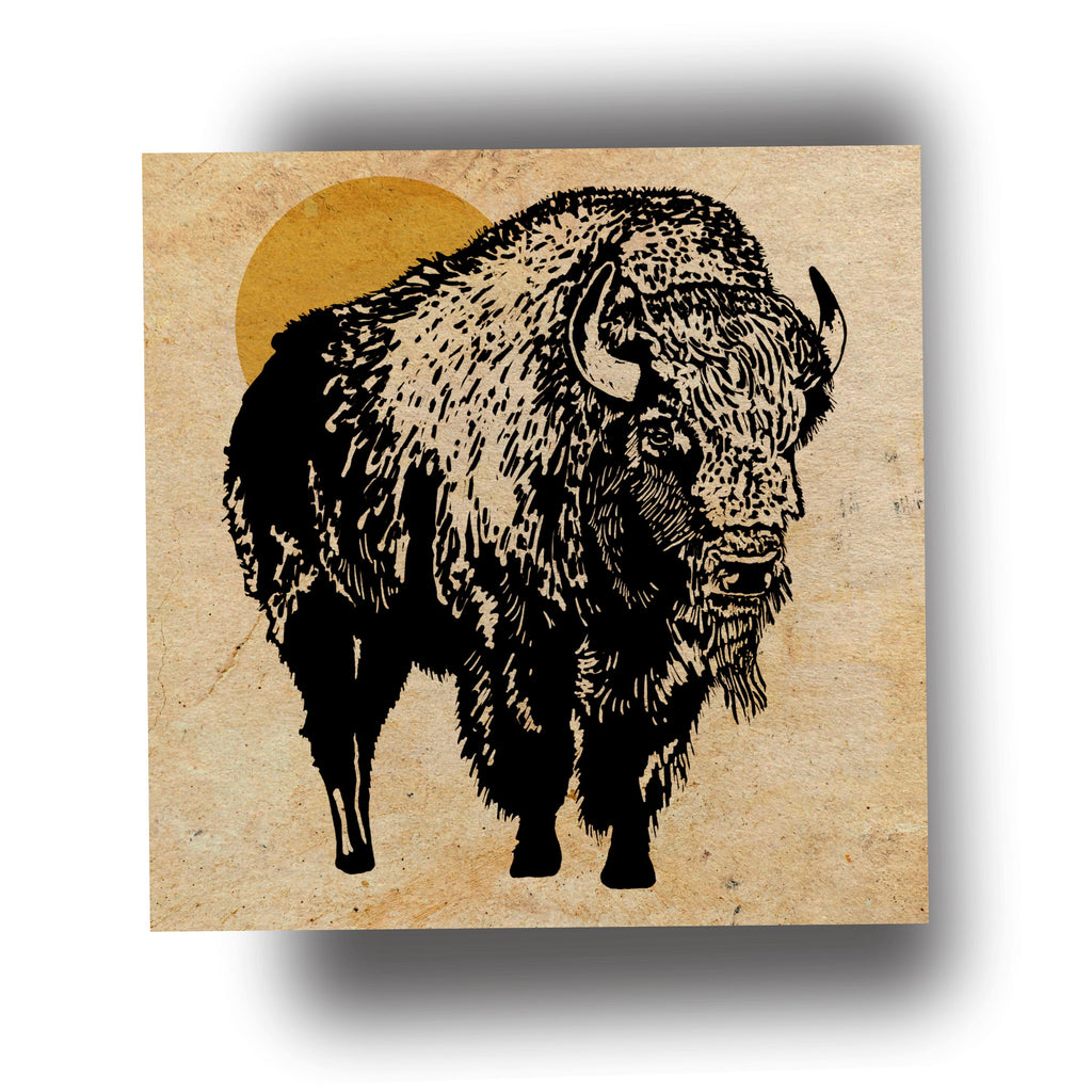 Let's Go Buffalo - (Art Print) 12x12