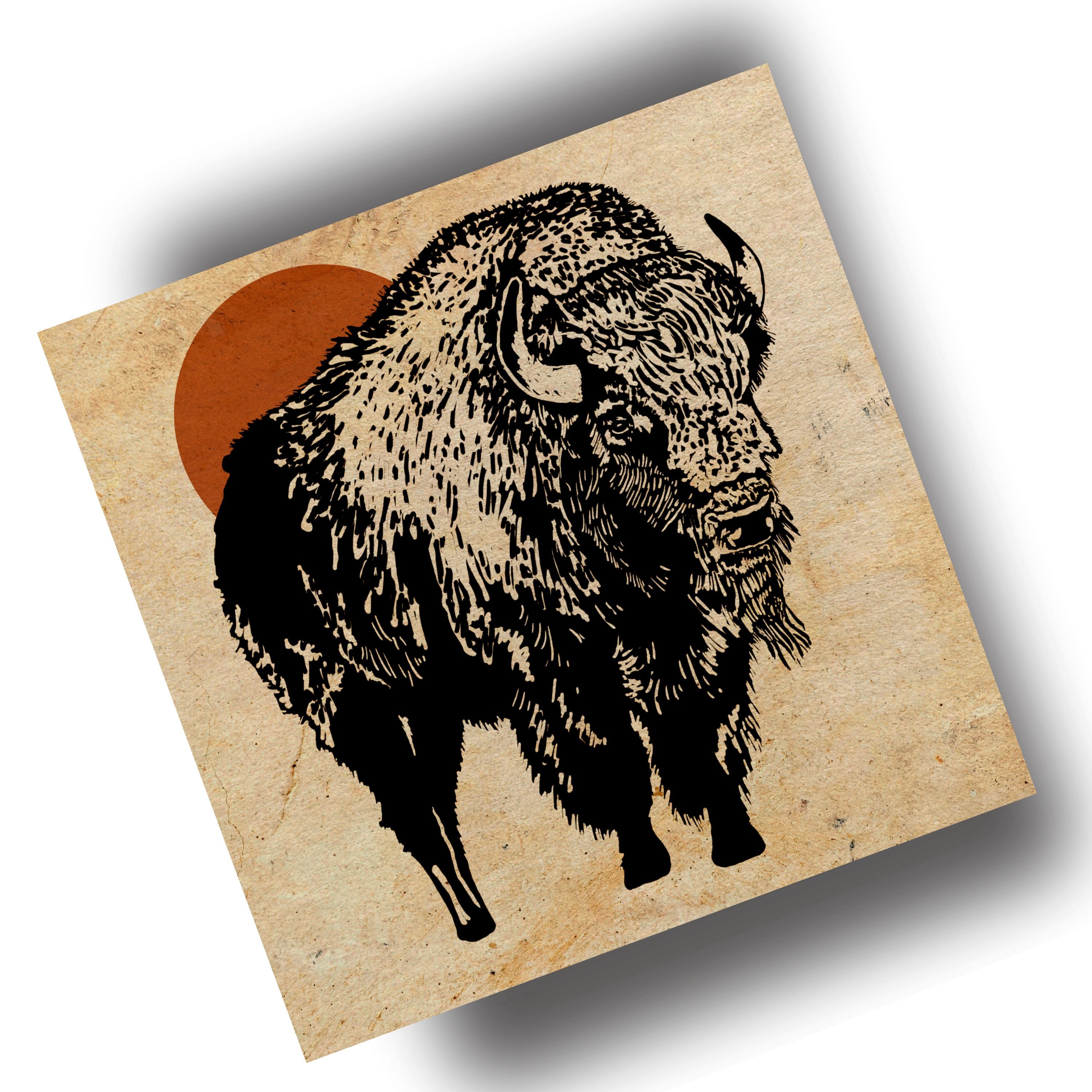Let's Go Buffalo - (Art Print) 12x12