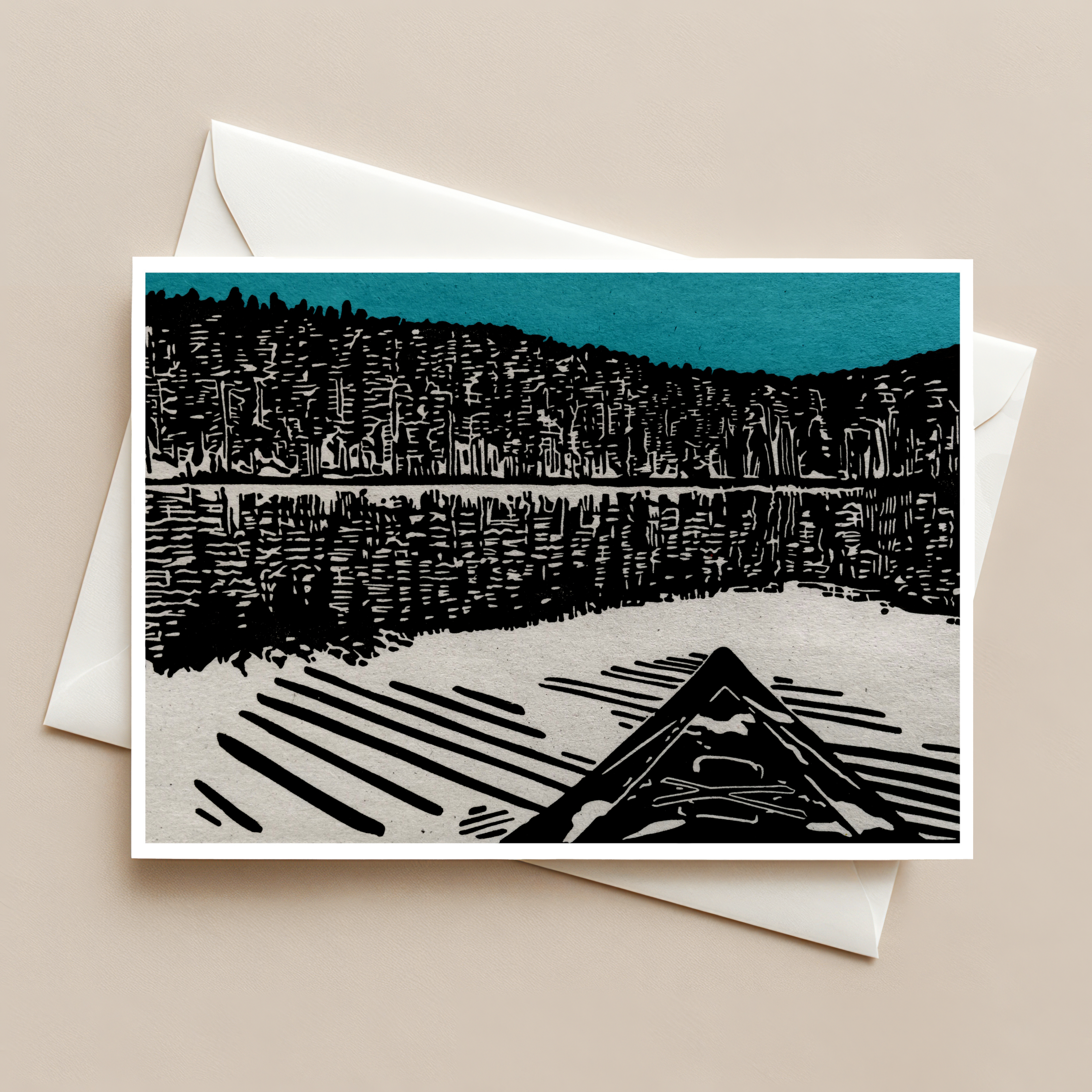 Kayak Reflection Cards