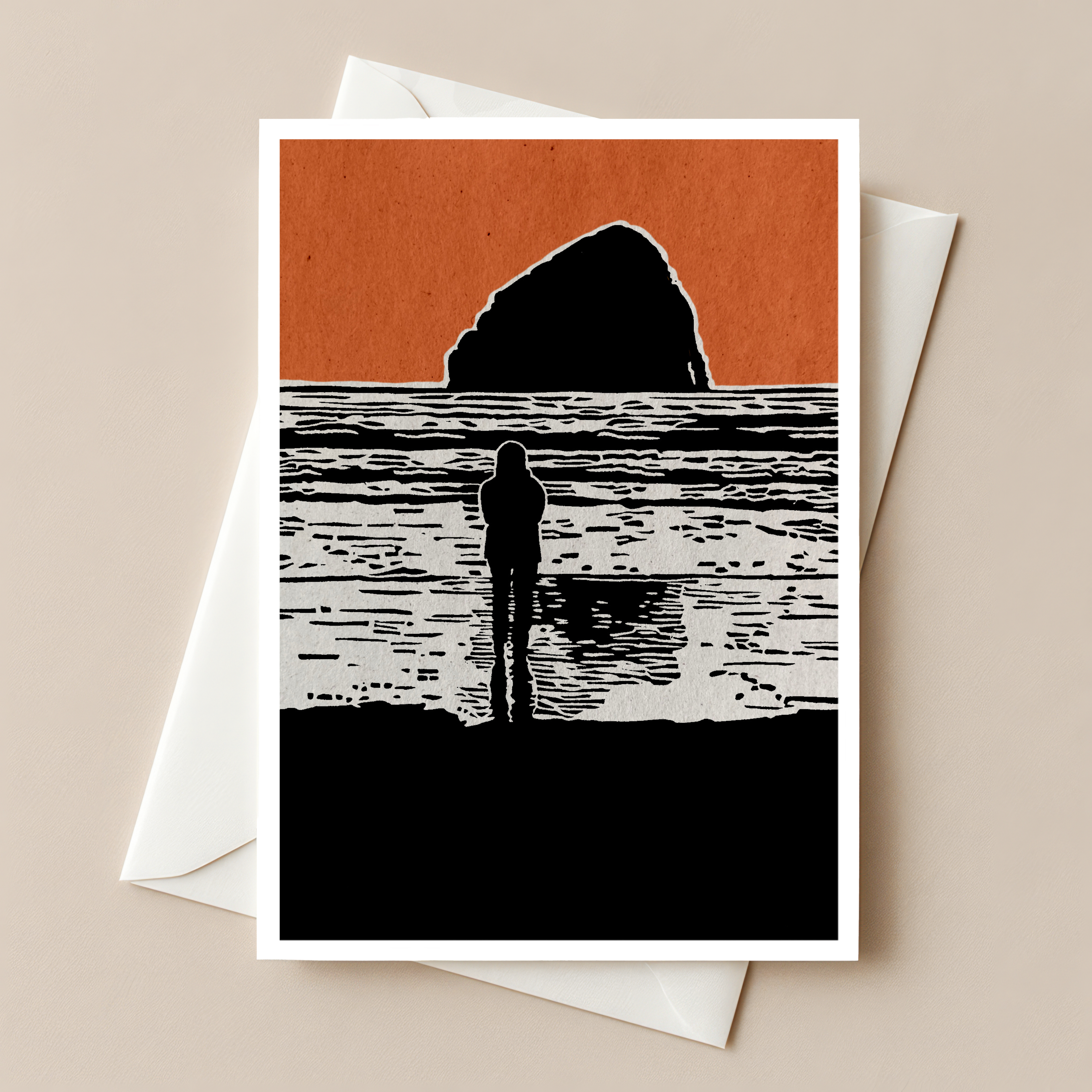 Seastack Sunset Cards