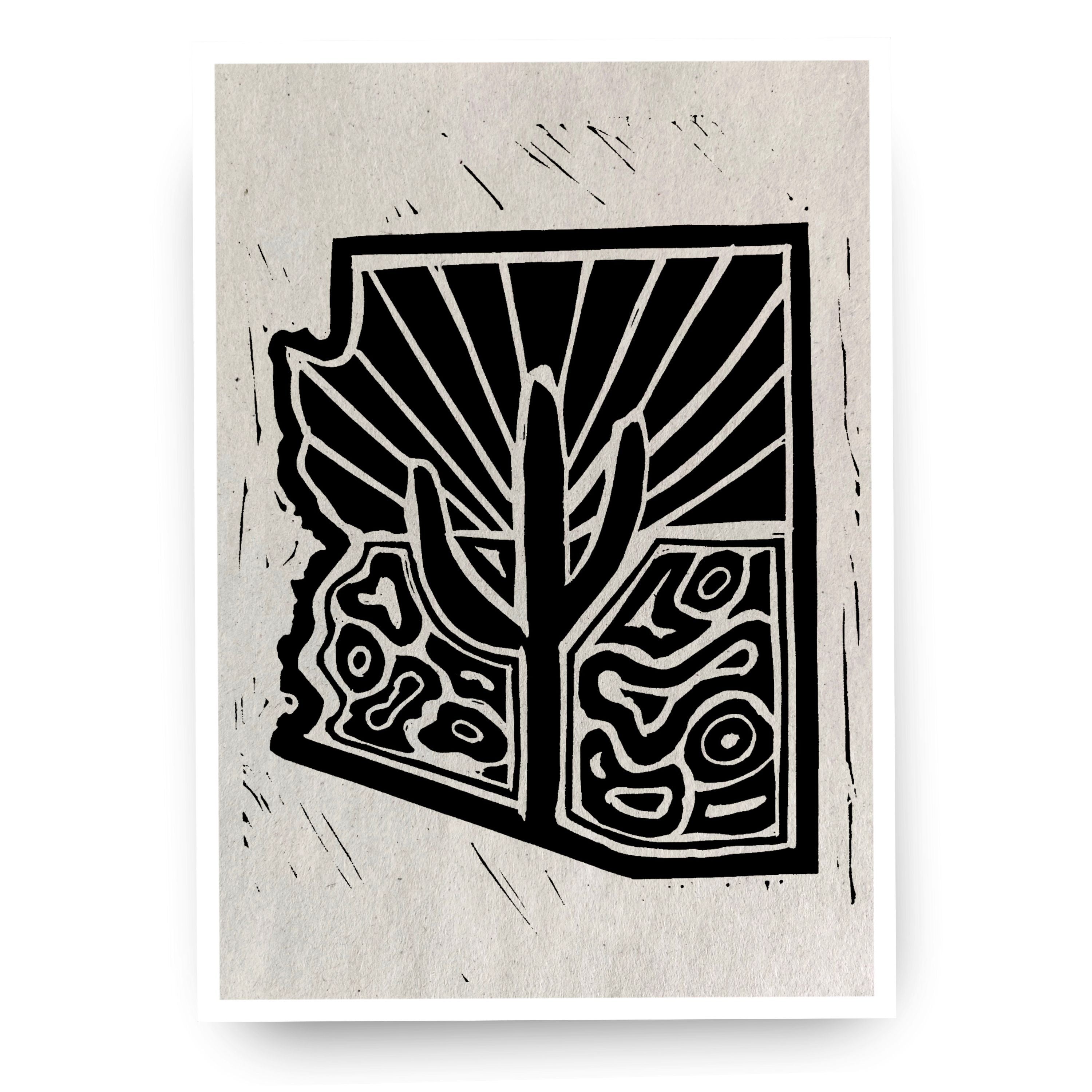 The Grand Canyon State - (Art Print)