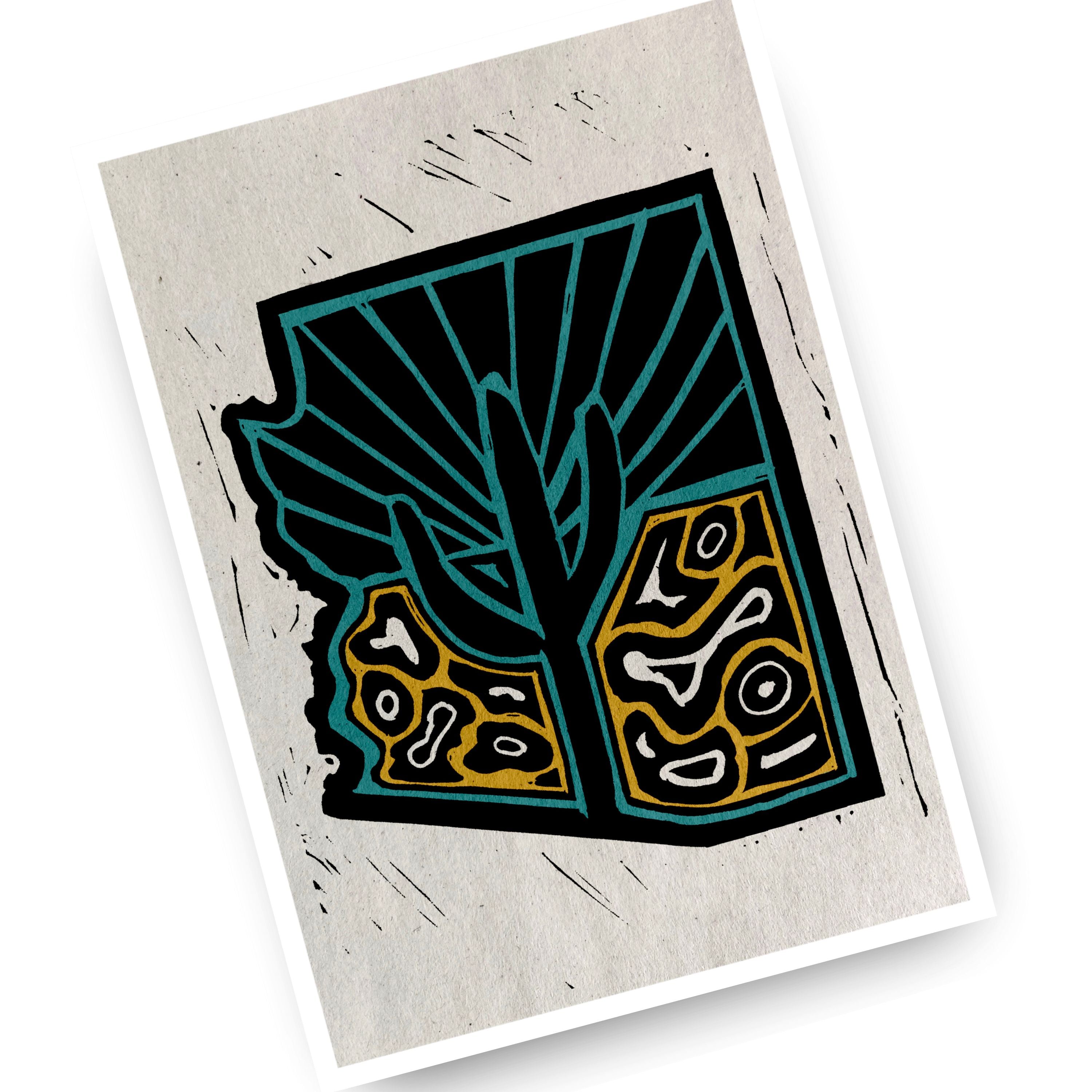 The Grand Canyon State - (Art Print)