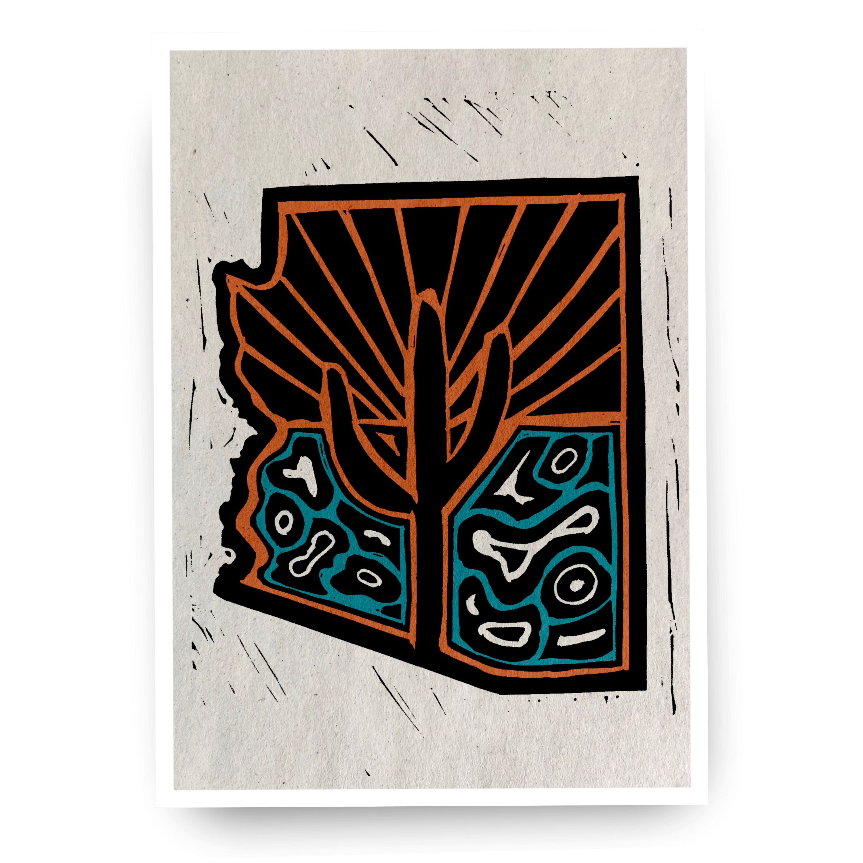 The Grand Canyon State - (Art Print)