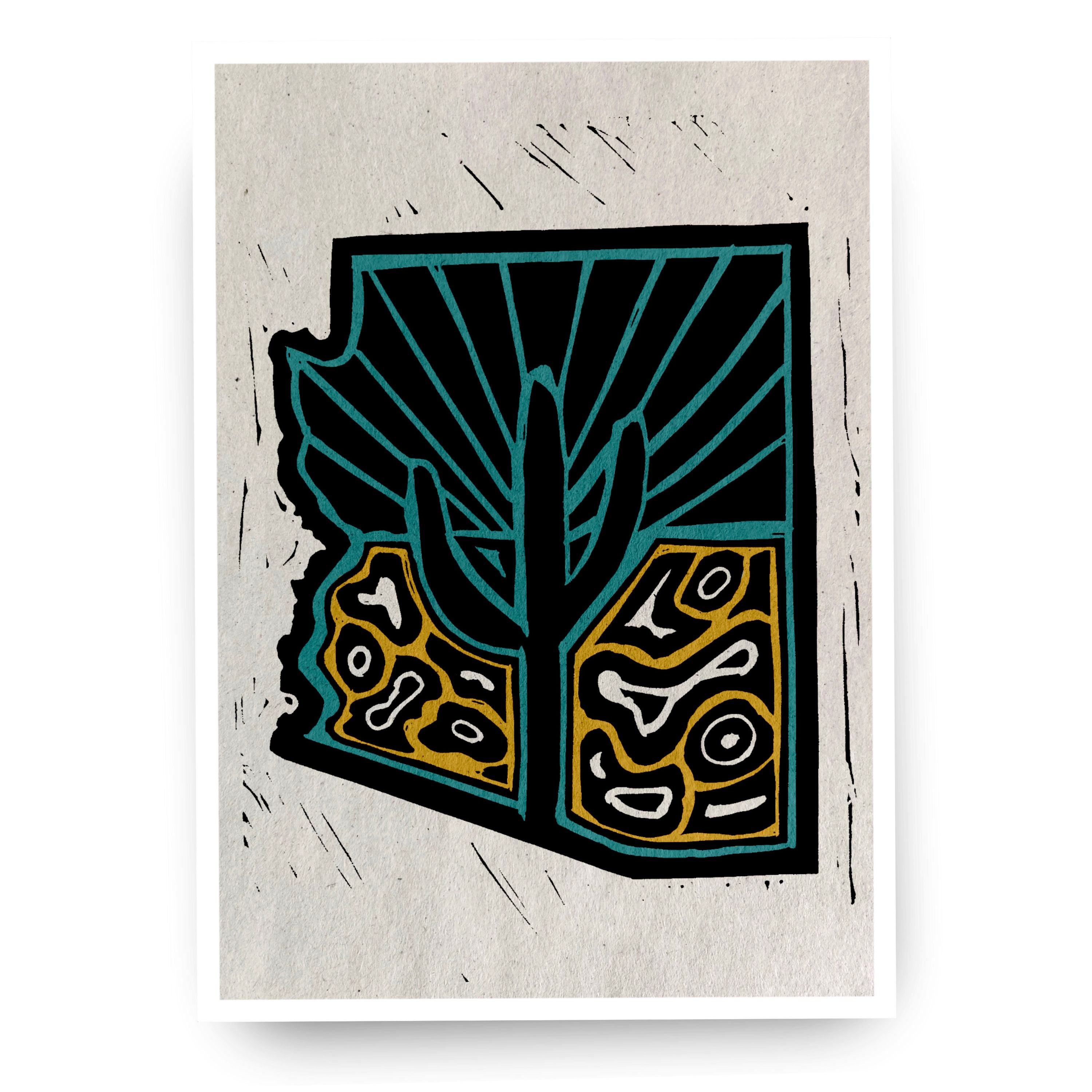 The Grand Canyon State - (Art Print)