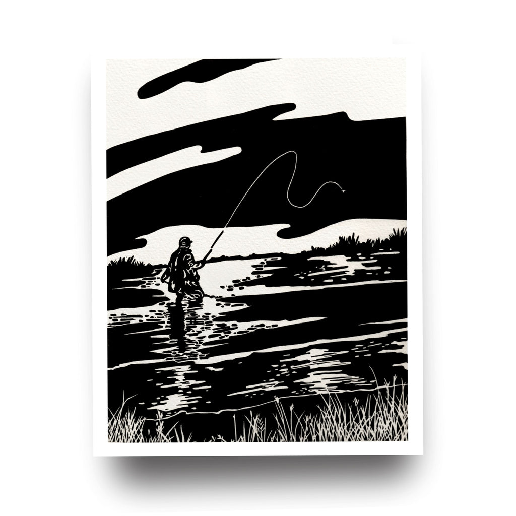 Memories On The Metolius - (Art Print)
