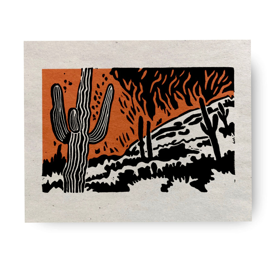 Superstition Wilderness (Art Print) 8x10