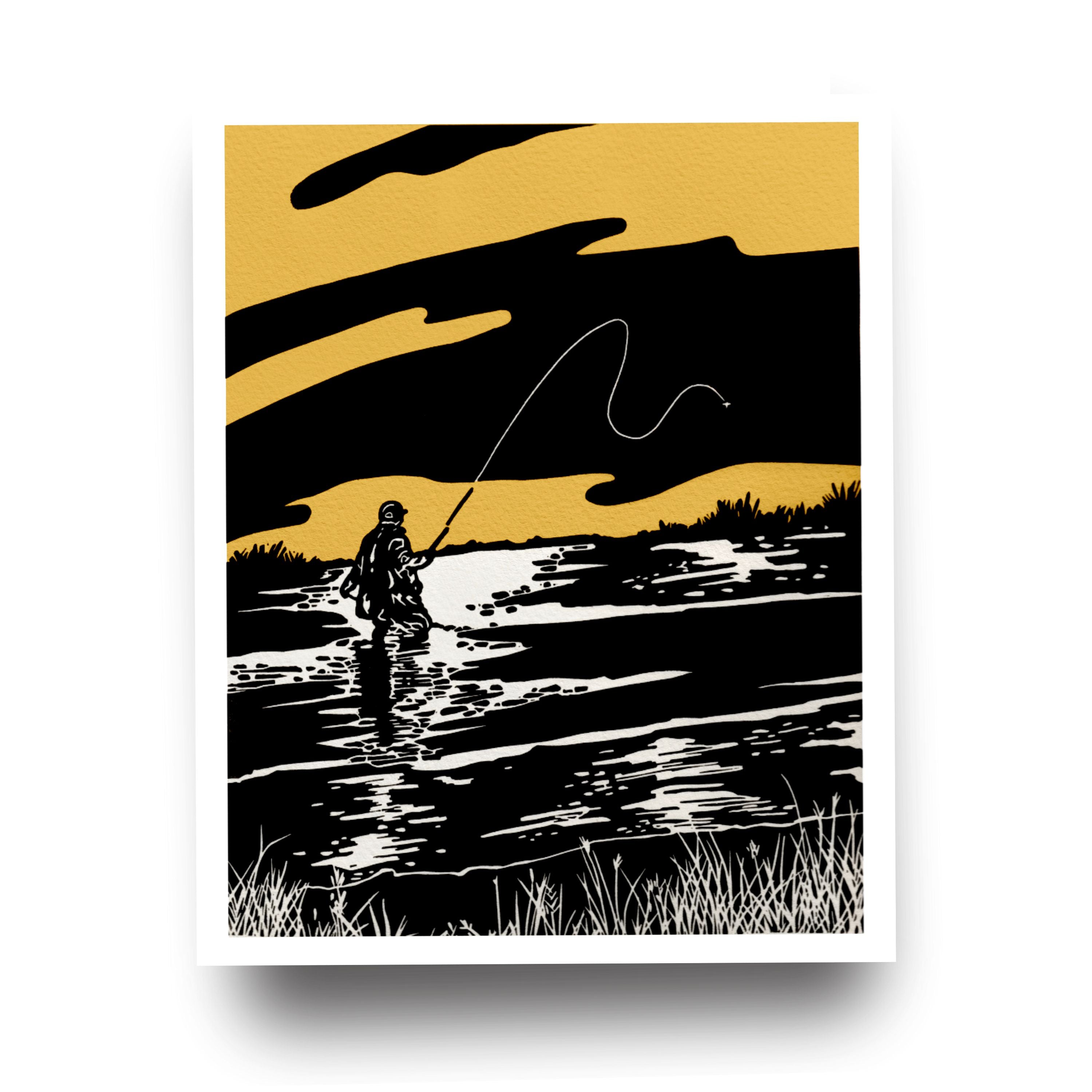 Memories On The Metolius - (Art Print)