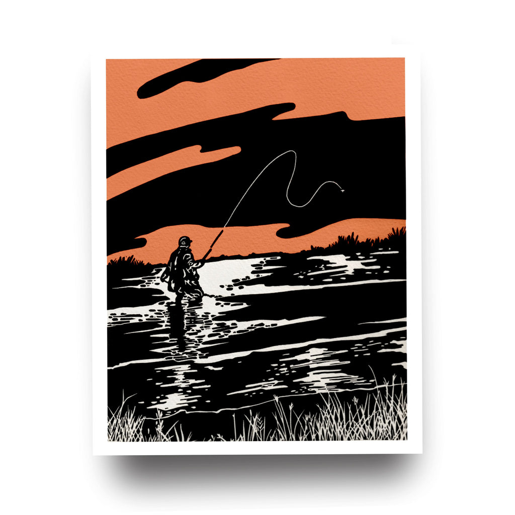 Memories On The Metolius - (Art Print)