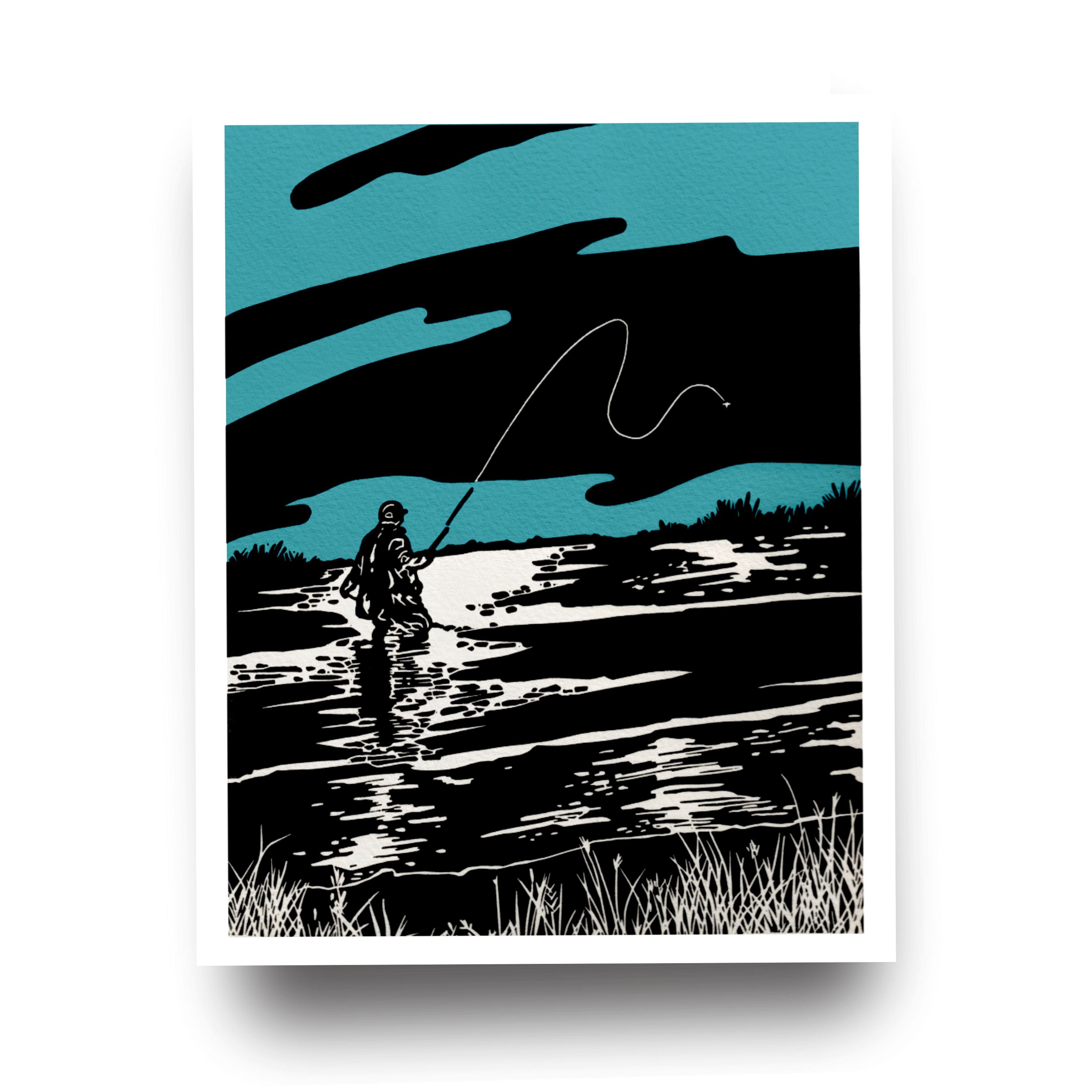 Memories On The Metolius - (Art Print)