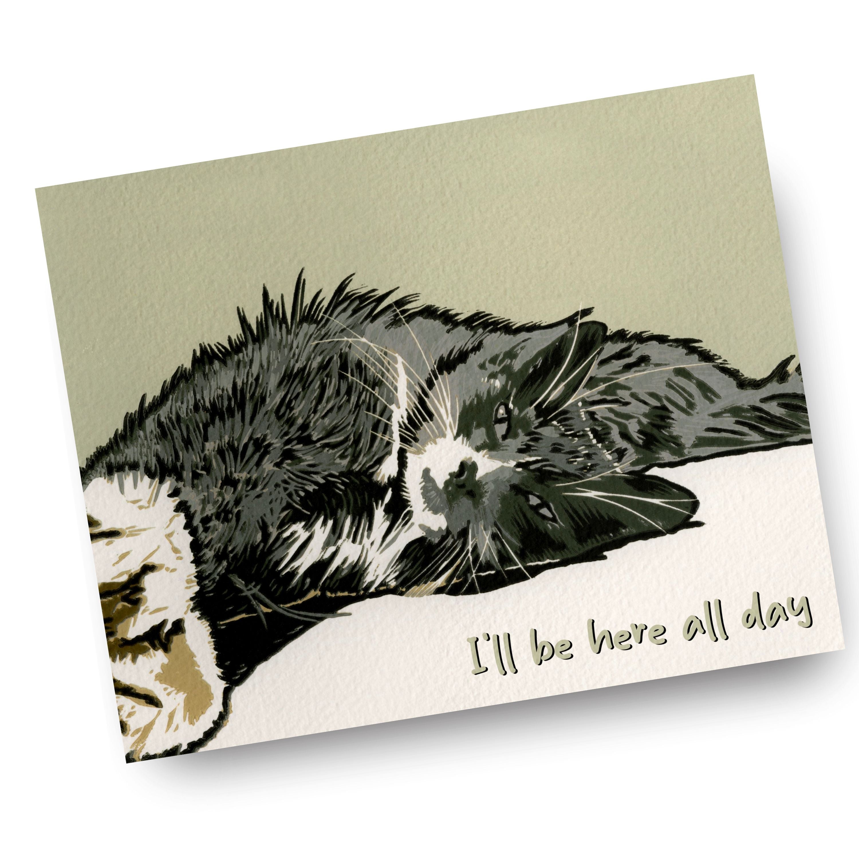 I'll Be Here All Day (Art Print) 8x10