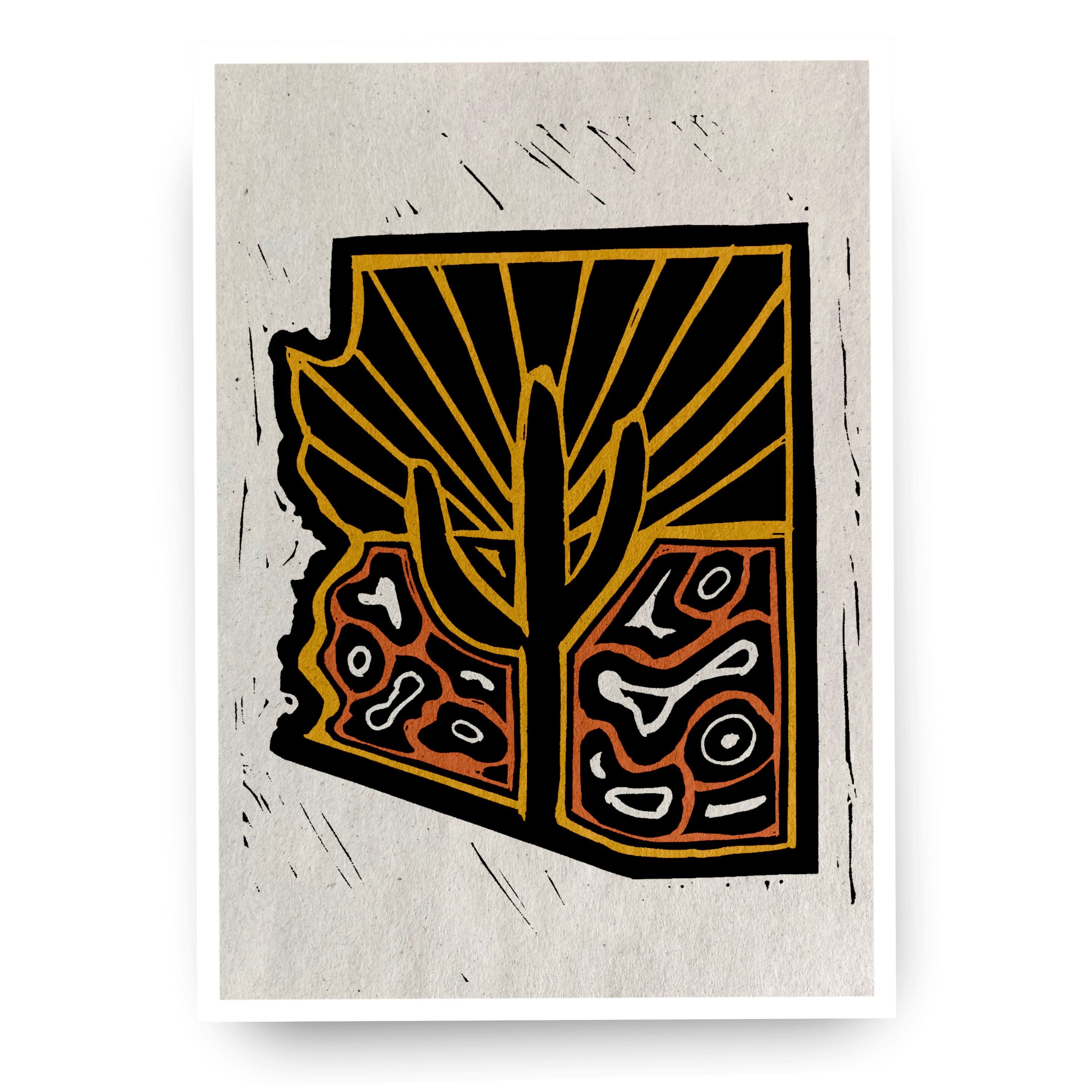 The Grand Canyon State - (Art Print)