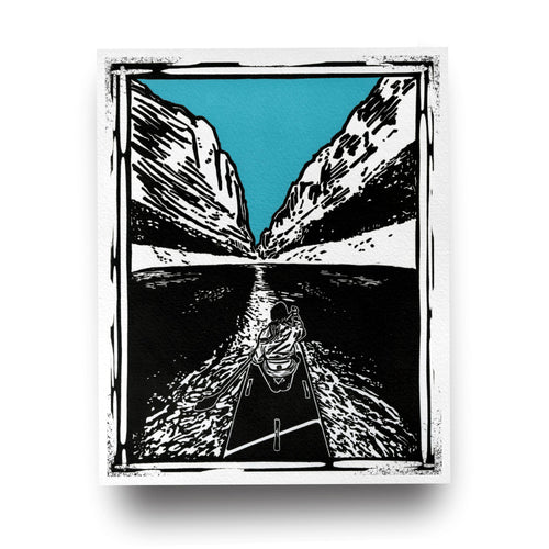 Canyon Paddle - (Art Print)