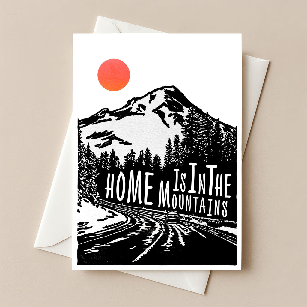 Home Is In The Mountains Cards