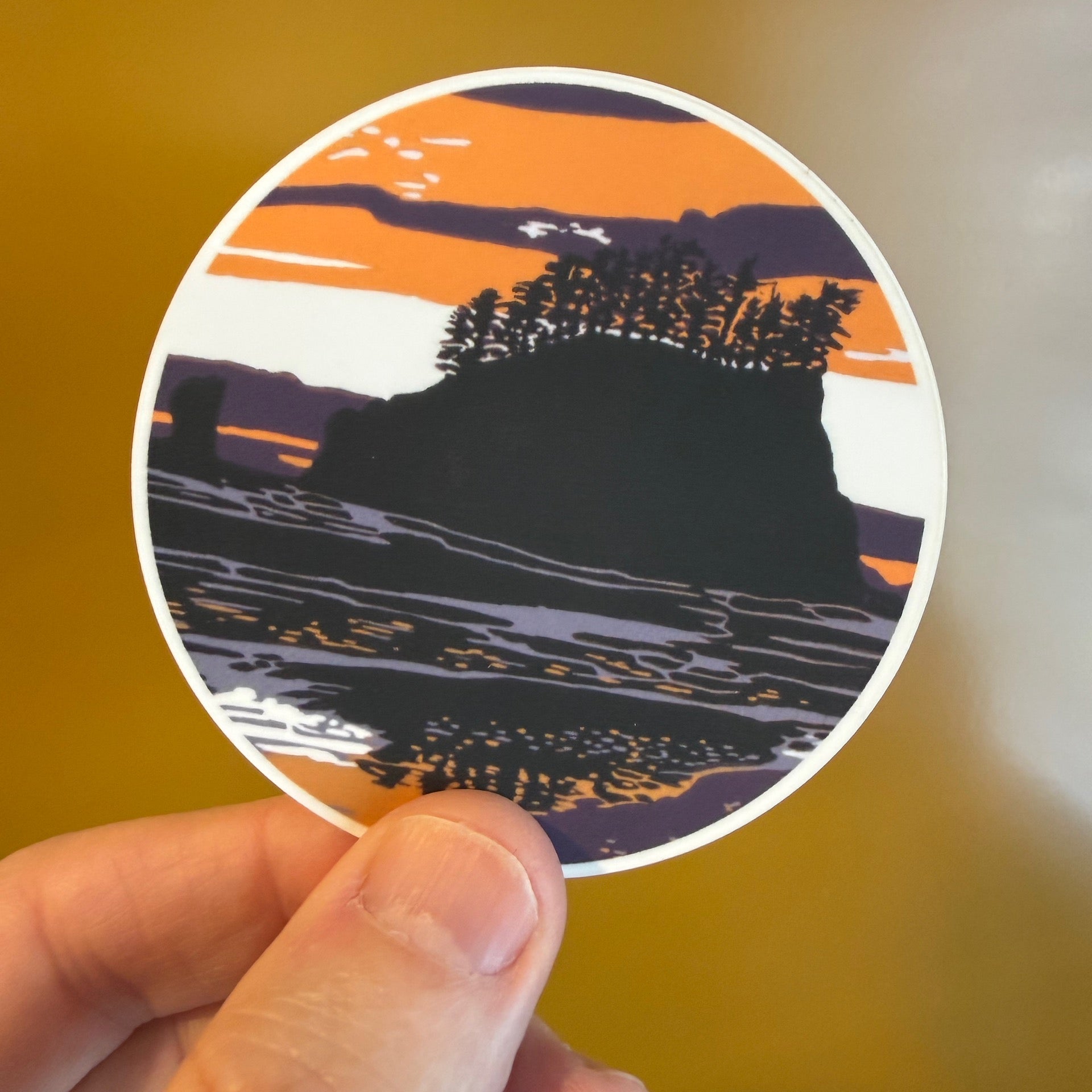 Second Beach Sticker