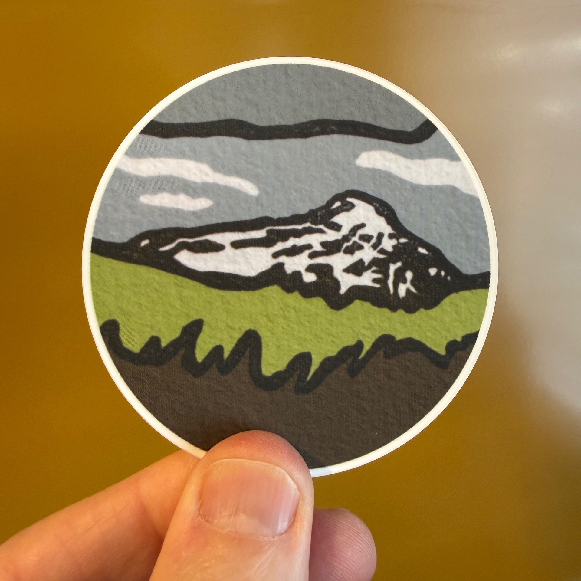 Out and Back Sticker