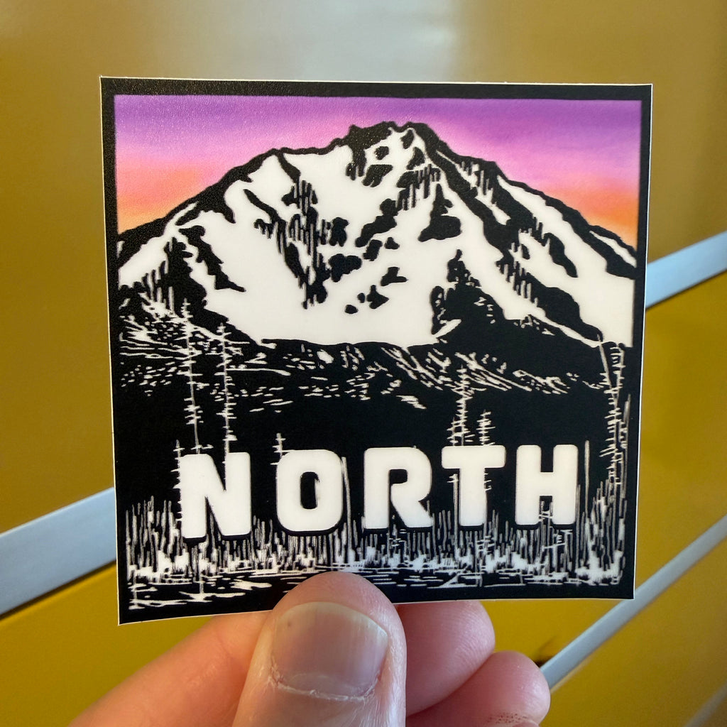North Sister Sticker
