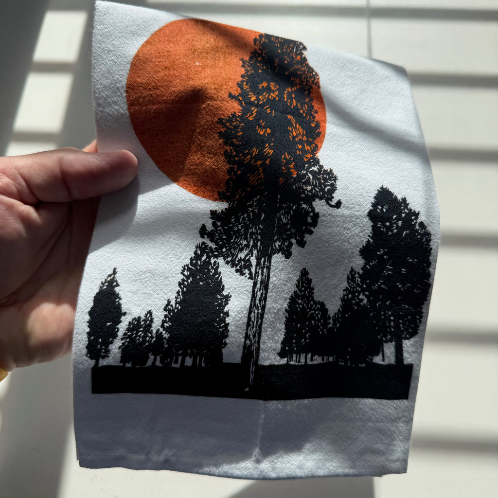 Trees Tea Towel