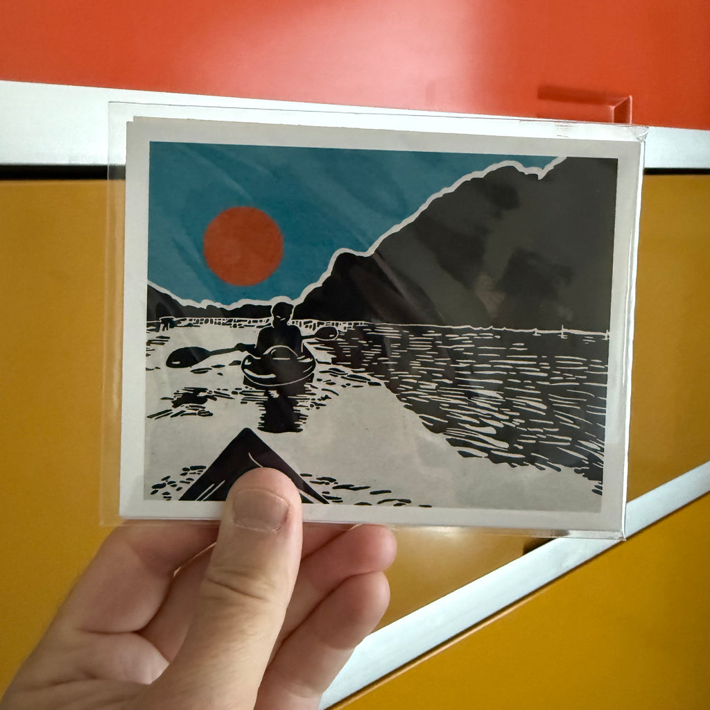 Kayak Duo Postcard Sets