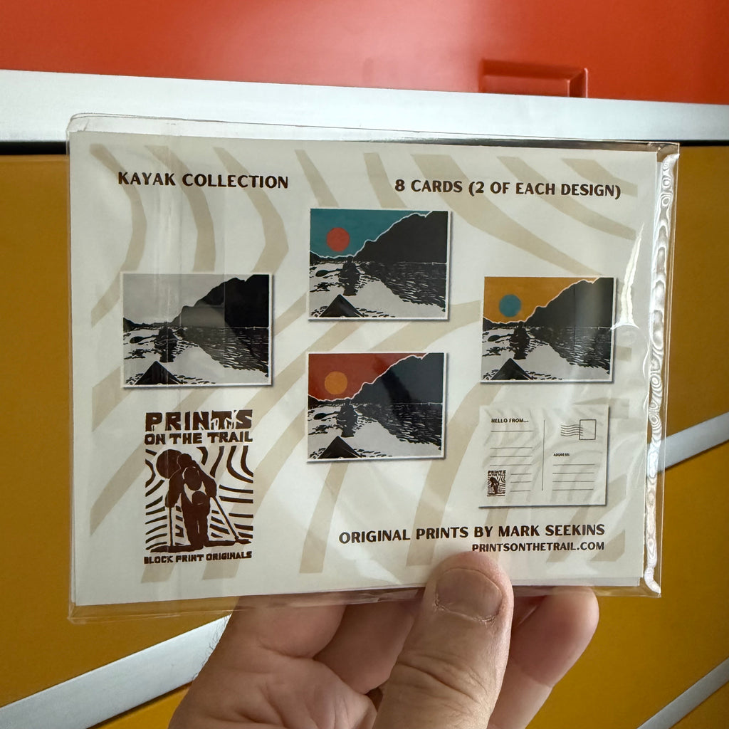 Kayak Duo Postcard Sets