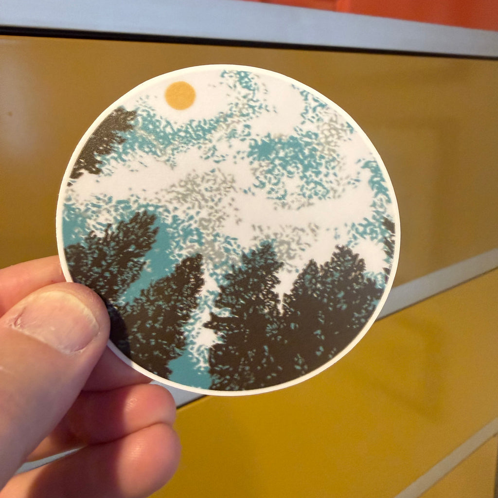 Keep Looking Up Sticker