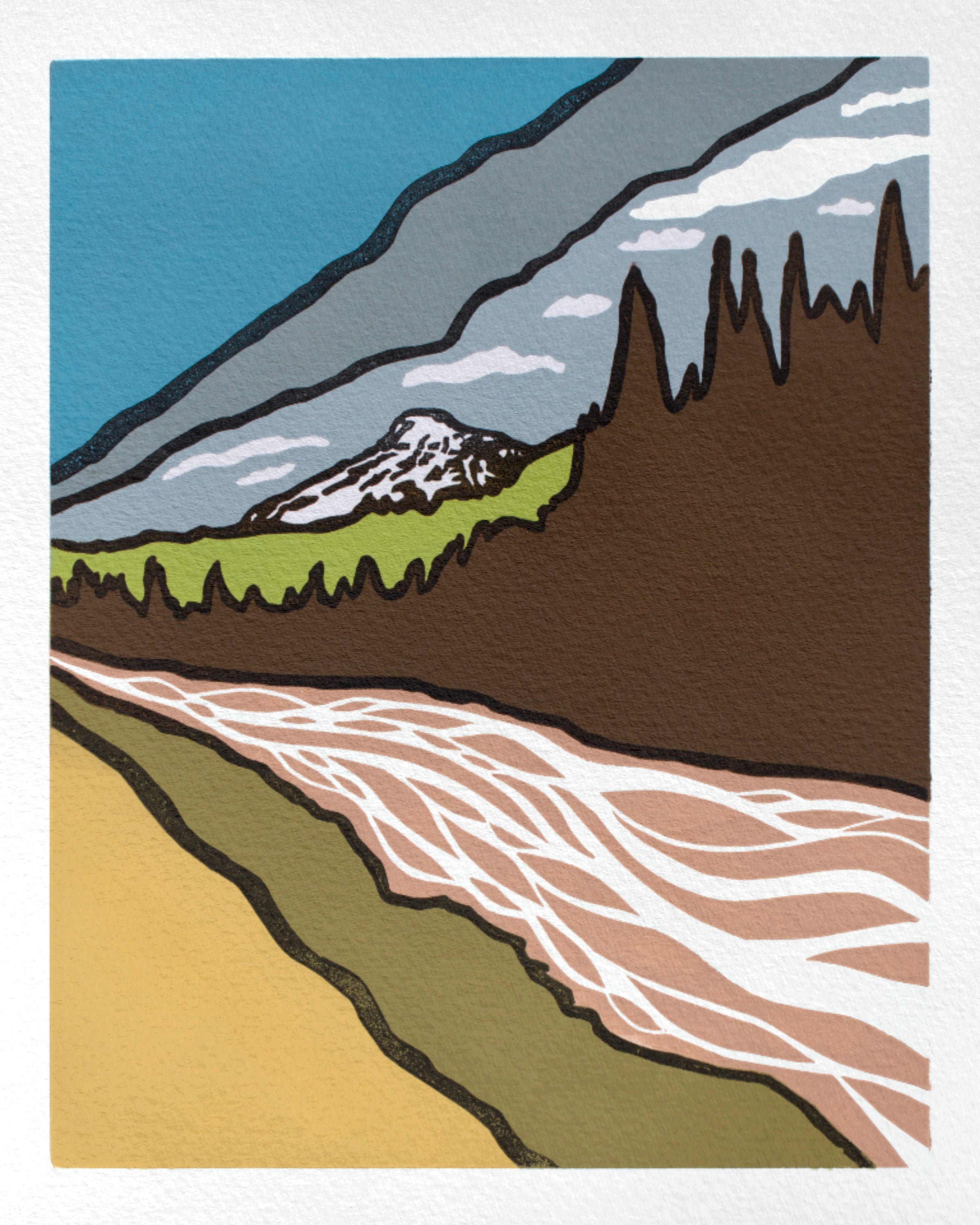 Out And Back (Art Print)