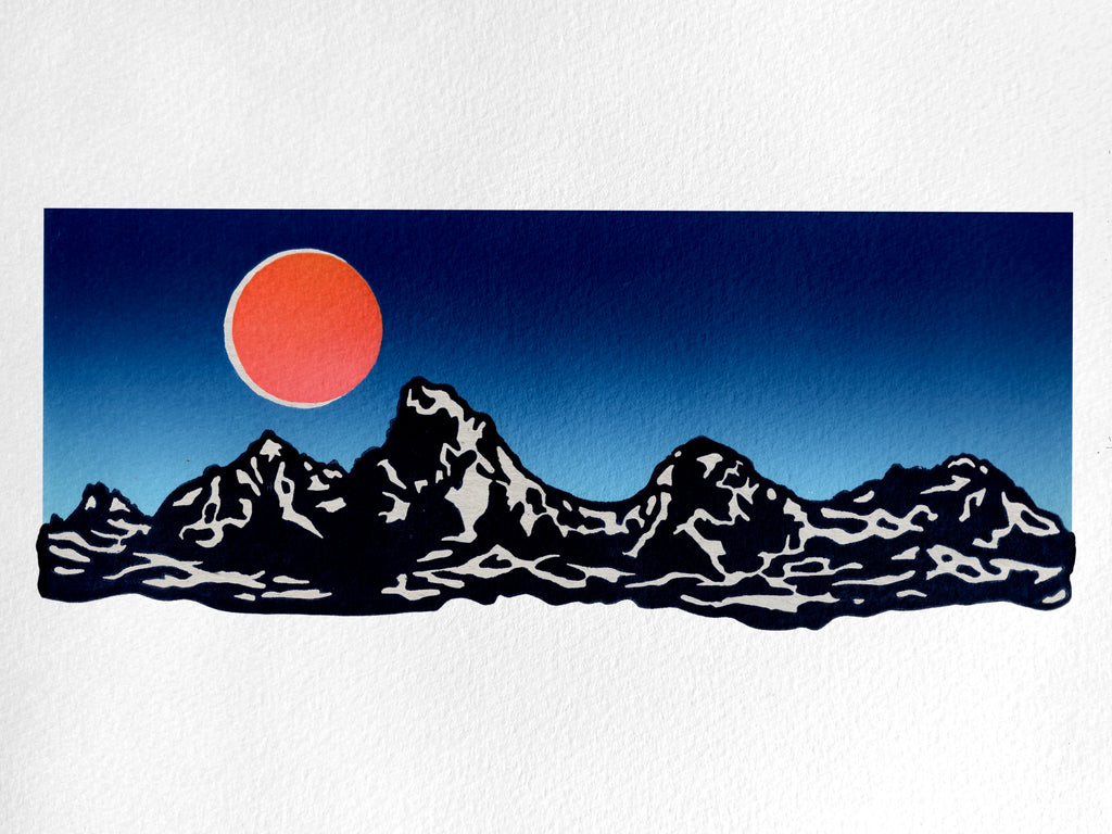 The Quiet Side Art Print