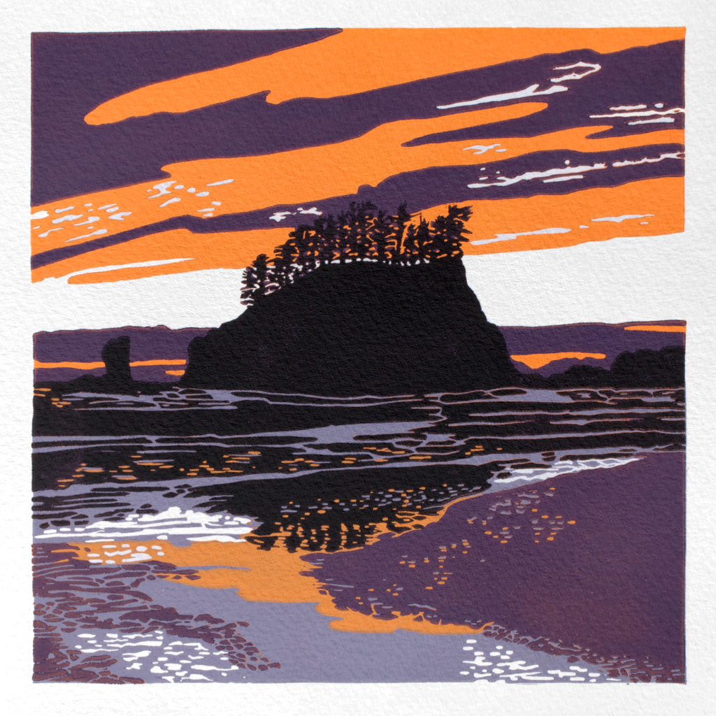 Second Beach - (Art Print)