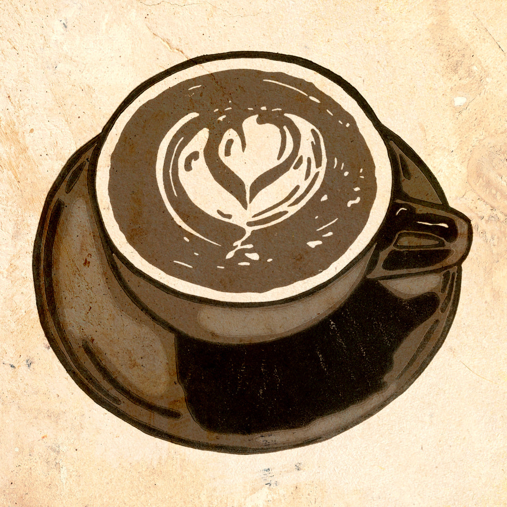 Latte - (Art Print)