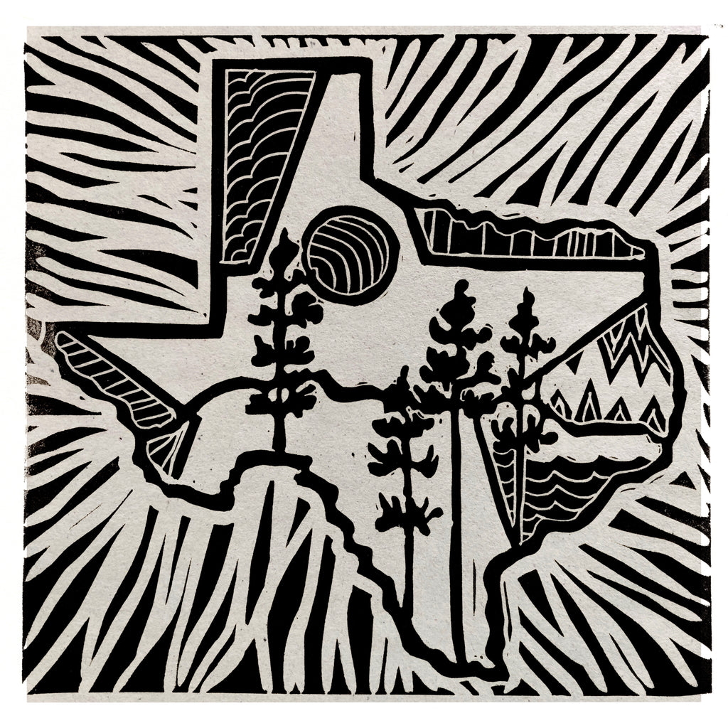The Great State - BW (Art Print)